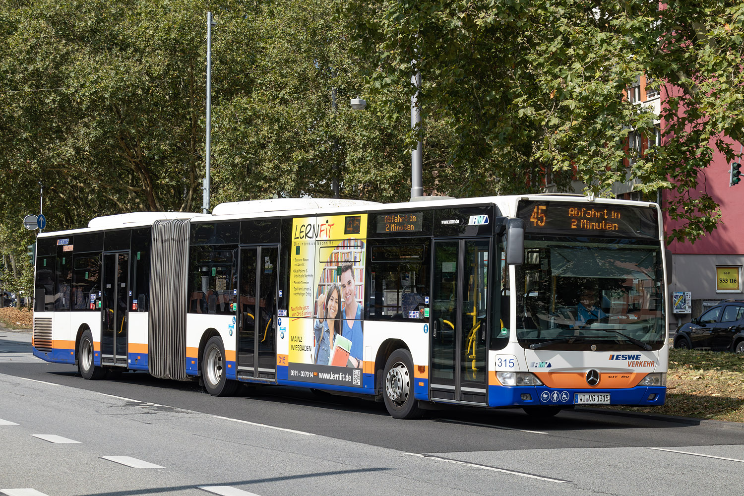 Гессен, Mercedes-Benz O530G Citaro facelift G № 315