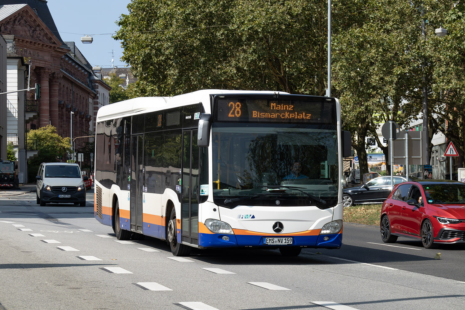 Рейнланд-Пфальц, Mercedes-Benz Citaro C2 LE № EMS-NV 159