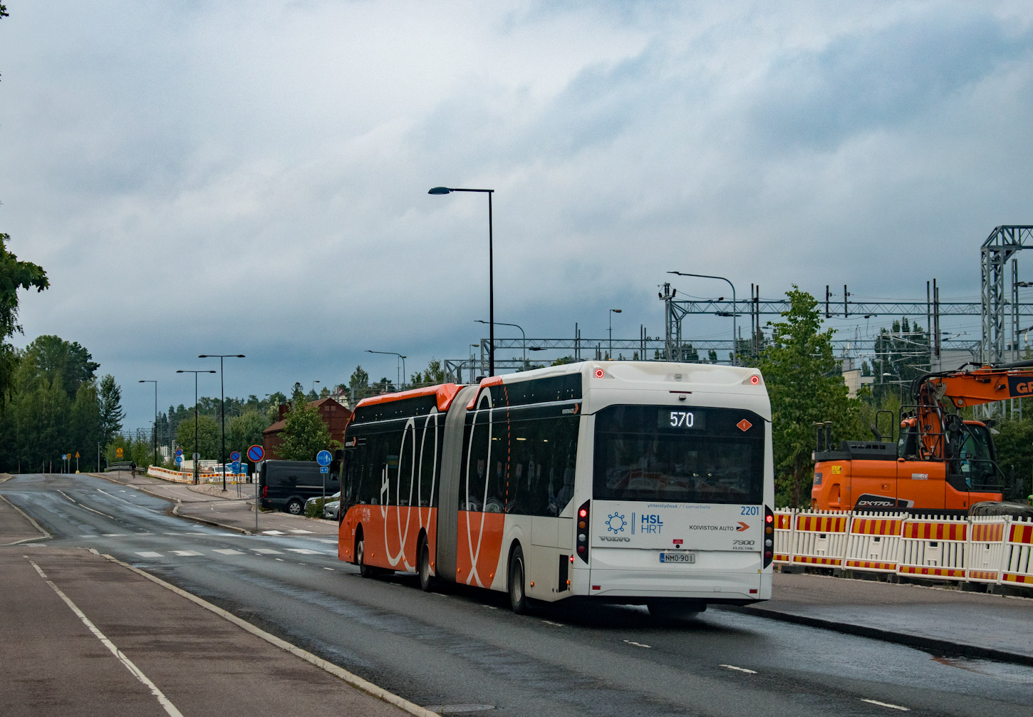 Финляндия, Volvo 7900EA № 2201