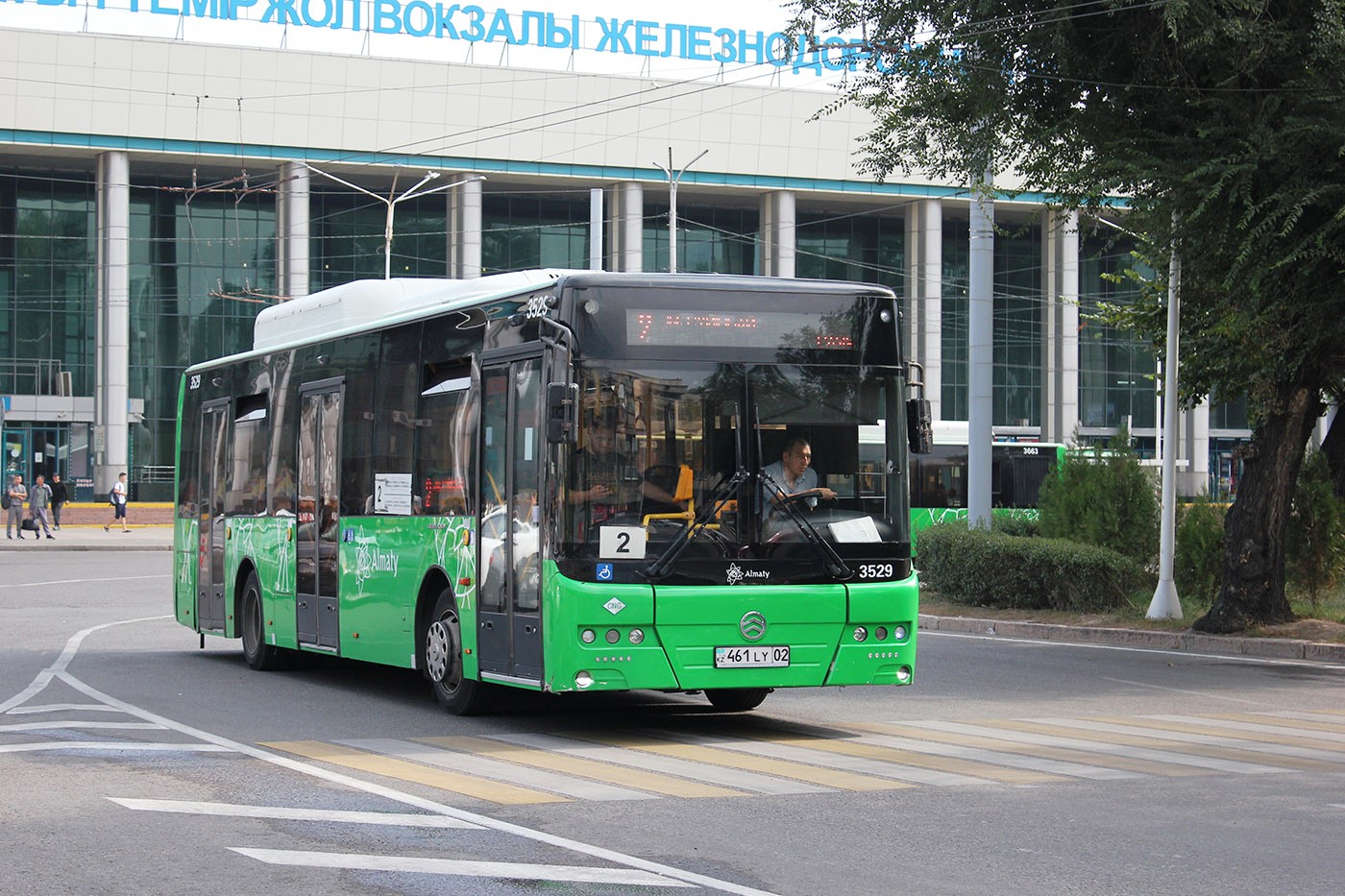 Алматы, Golden Dragon XML6125CN (Hyundai Trans Auto) № 3529