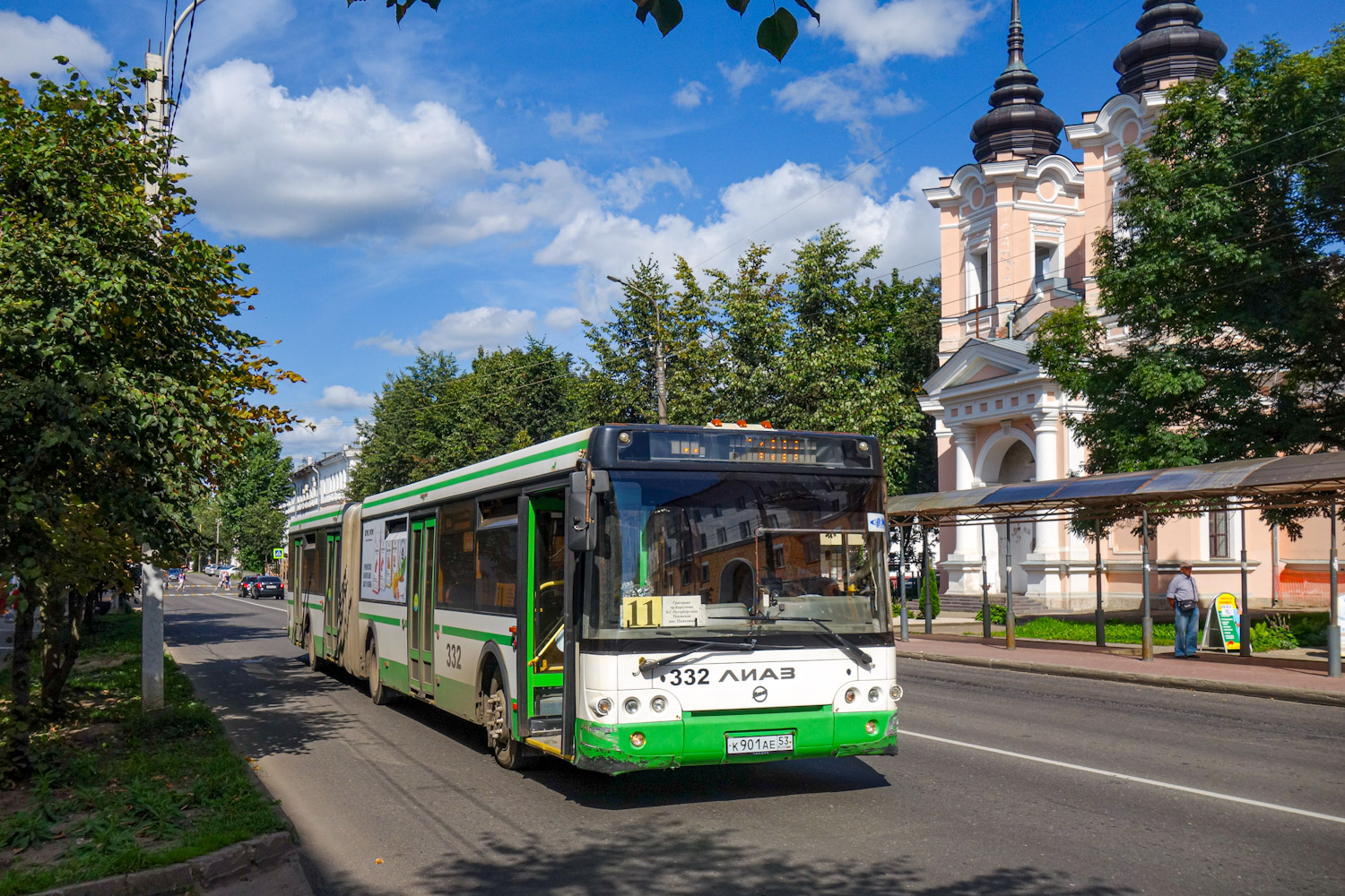 Новгородская область, ЛиАЗ-6213.21 № 332