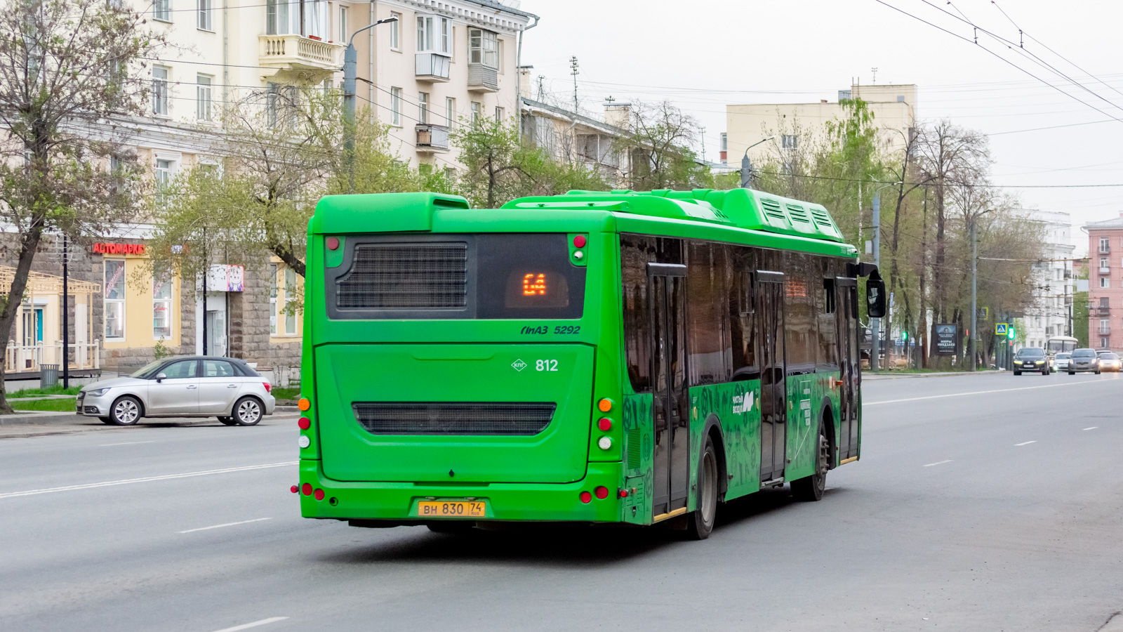 Челябинская область, ЛиАЗ-5292.67 (CNG) № 812