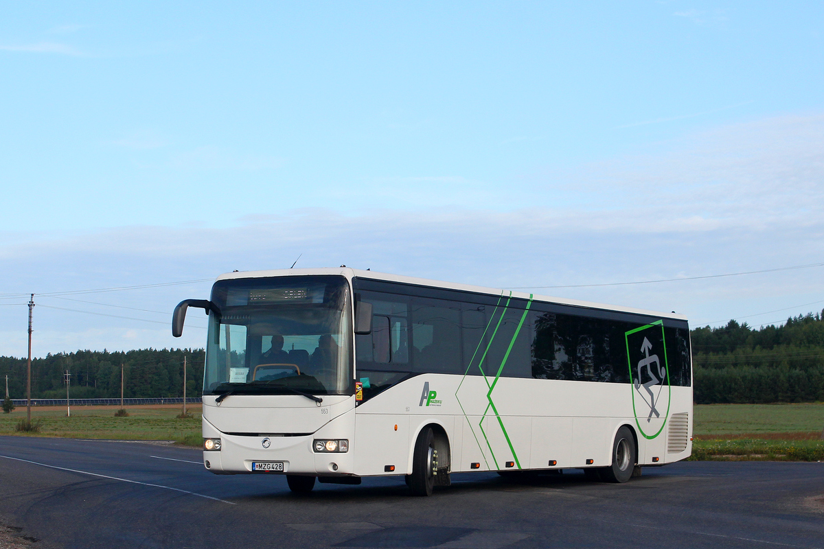 Литва, Irisbus Crossway 12.8M № 553