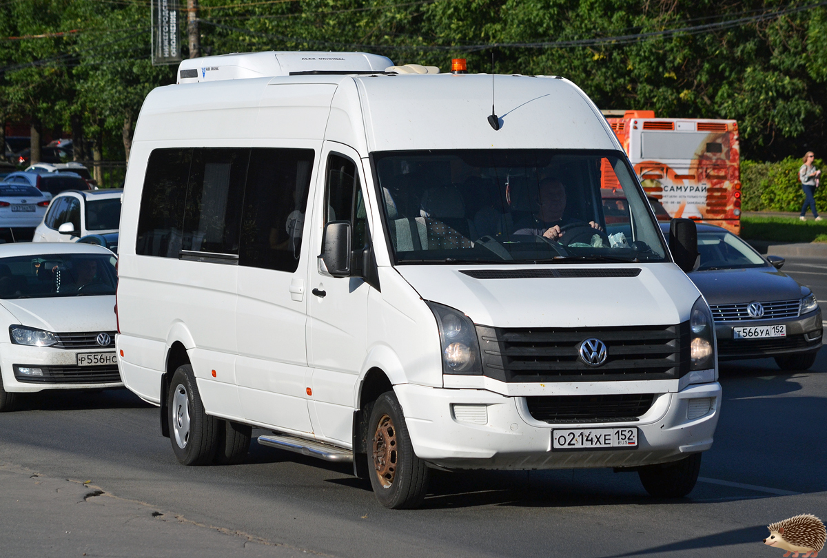 Nizhegorodskaya region, Luidor-223702 (Volkswagen Crafter) Nr. О 214 ХЕ 152