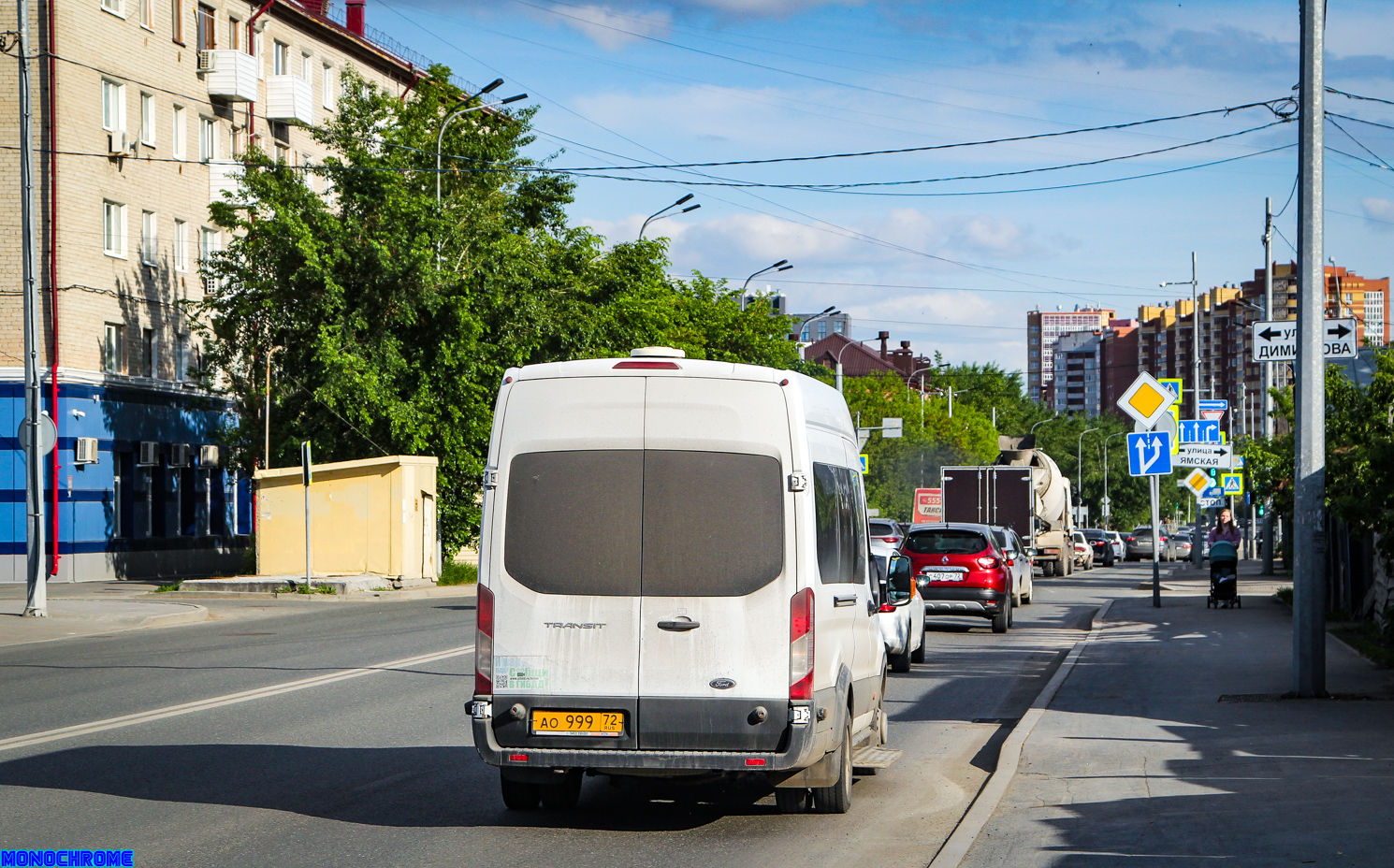 Тюменская область, Ford Transit FBD [RUS] (Z6F.ESG.) № АО 999 72