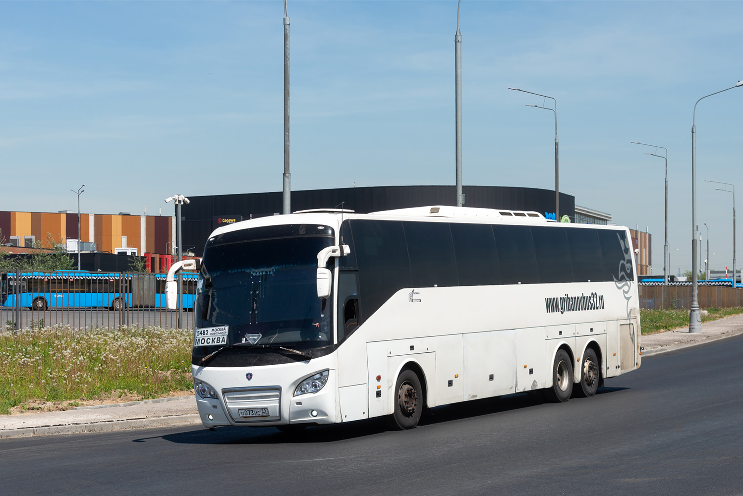 Брянская область, Higer A80 13.7 № О 073 НС 32