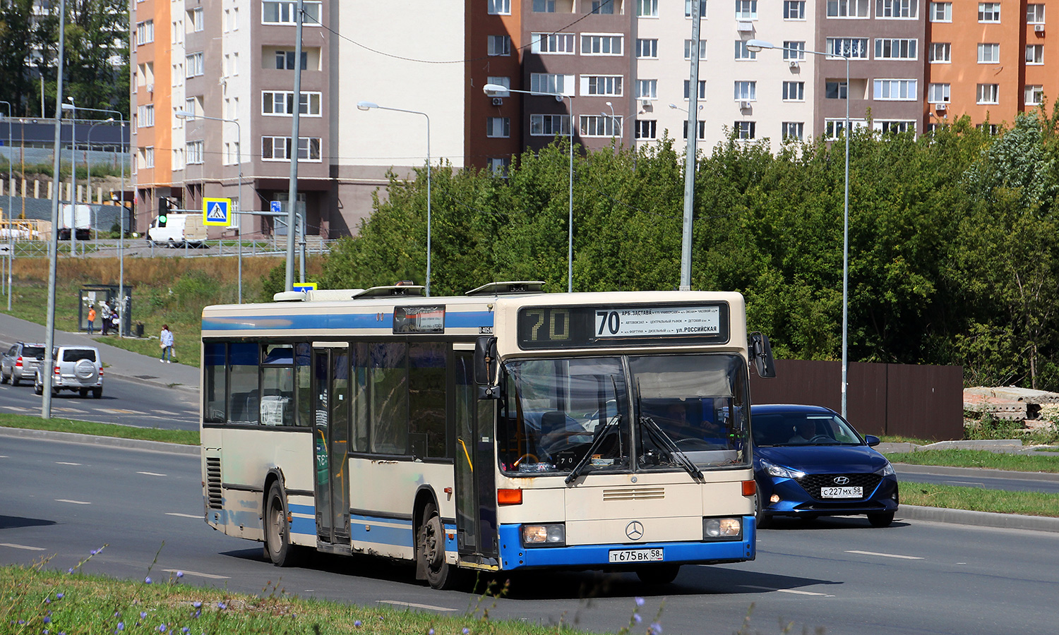 Пензенская область, Mercedes-Benz O405N2 № Т 675 ВК 58