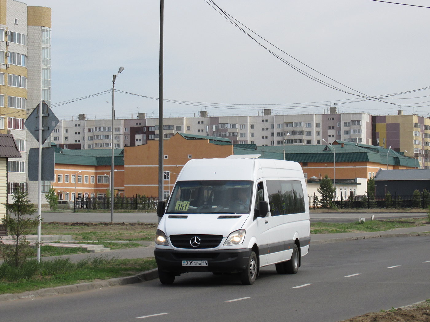 Павлодарская область, Mercedes-Benz Sprinter W906 515CDI № 305 DDA 14