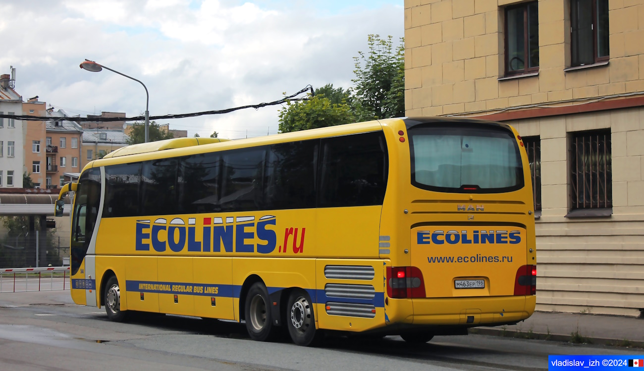 Санкт-Петербург, MAN R08 Lion's Coach L RHC484 L № 544