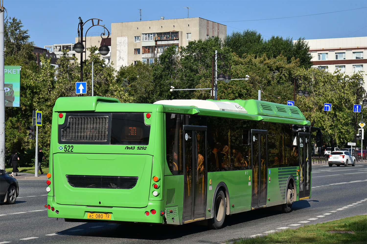 Tumen region, LiAZ-5292.67 (CNG) č. 522