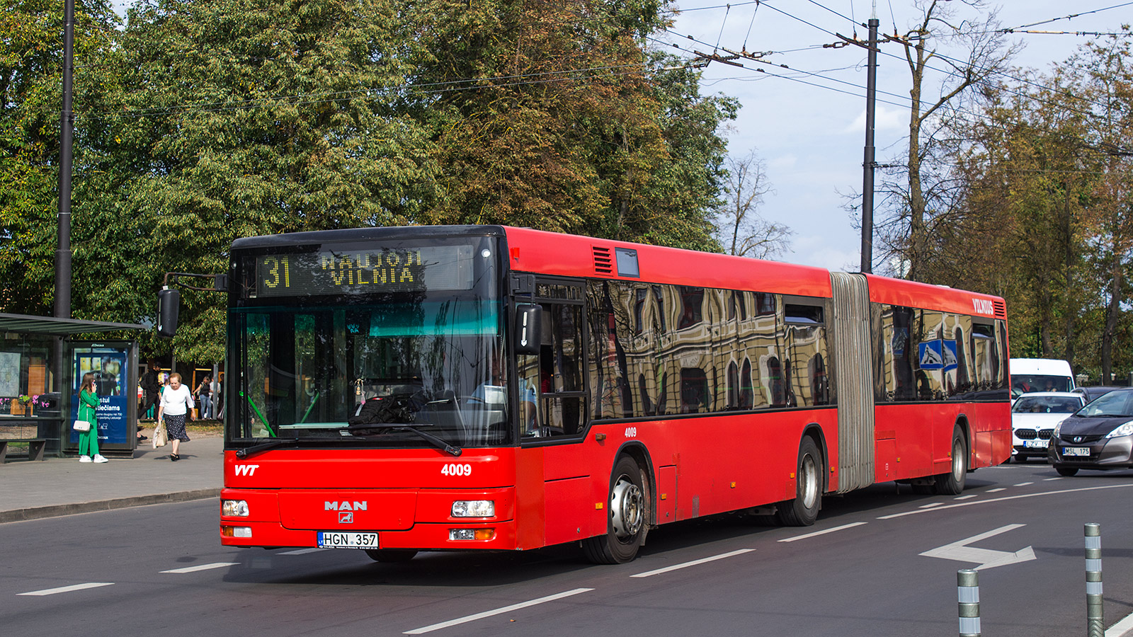 Lietuva, MAN A23 NG313 Nr. 4009