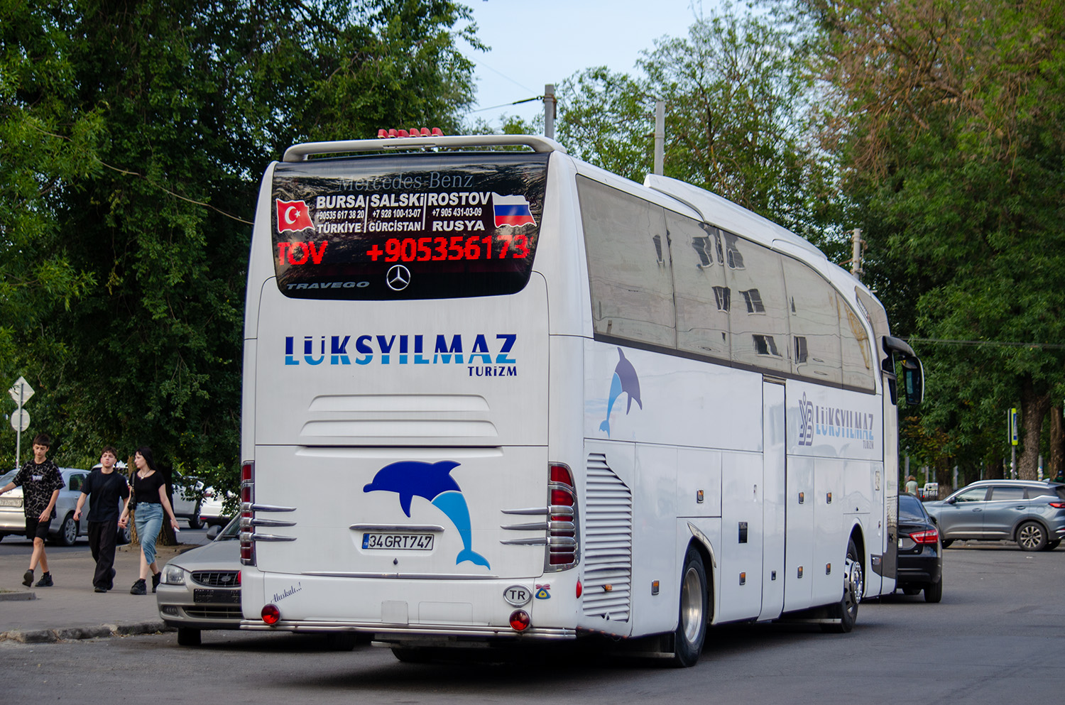 Турция, Mercedes-Benz Travego II 15SHD facelift № 34 GRT 747