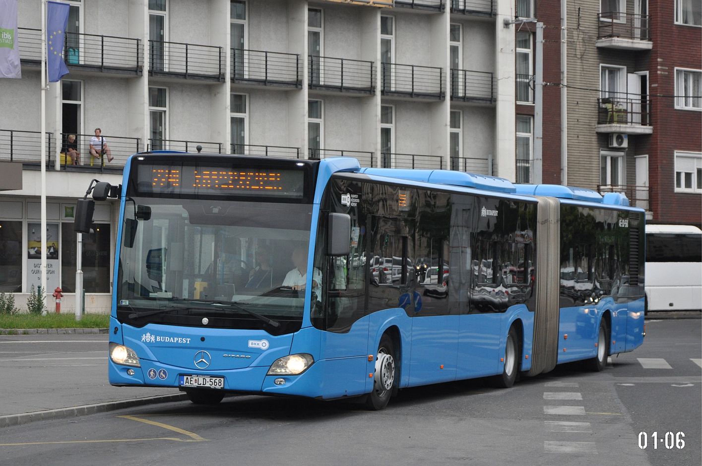 Венгрия, Mercedes-Benz Citaro C2 G № AE LD-568