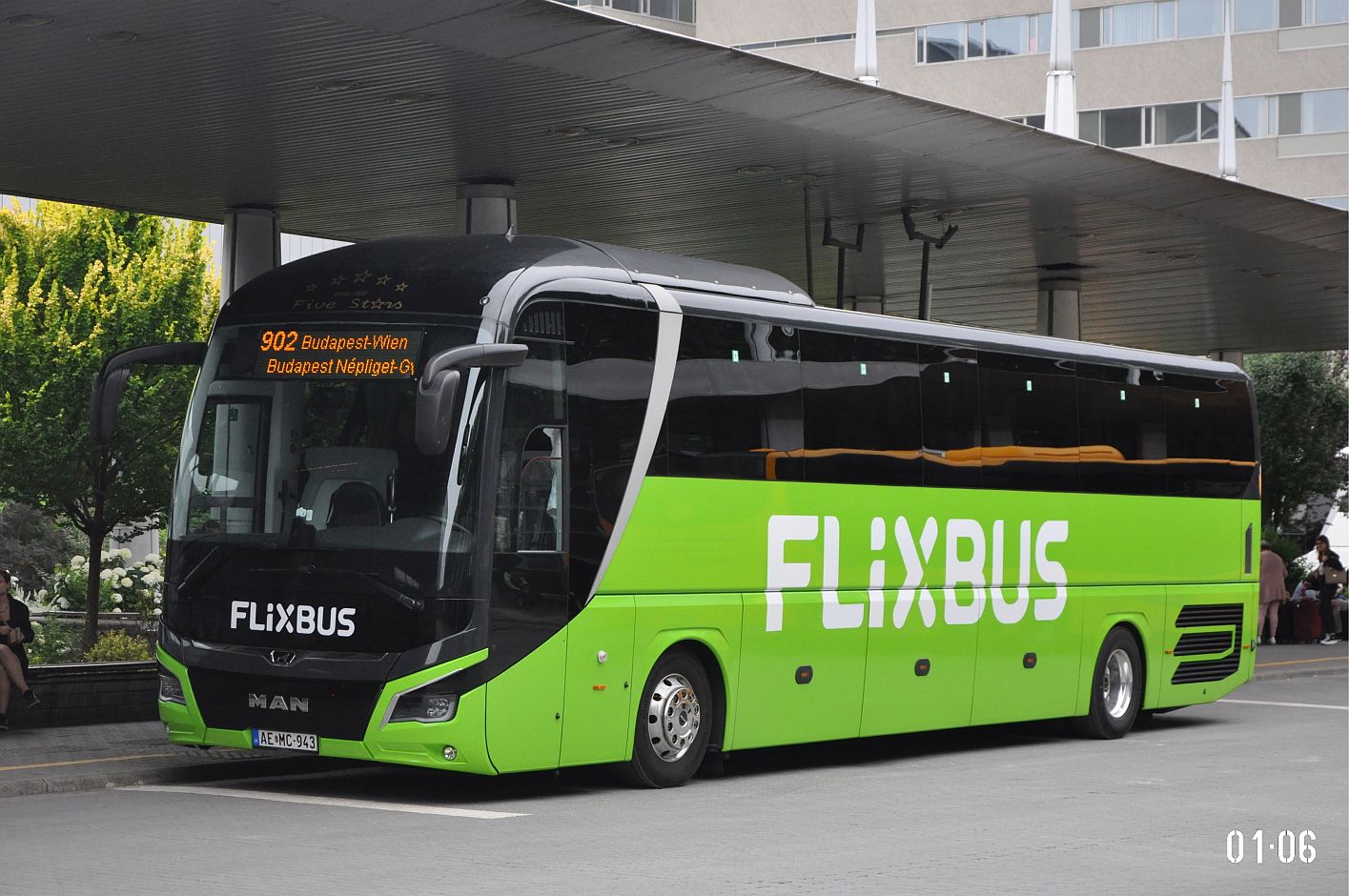 Венгрия, MAN R10 Lion's Coach C RHC474 C № AE MC-943
