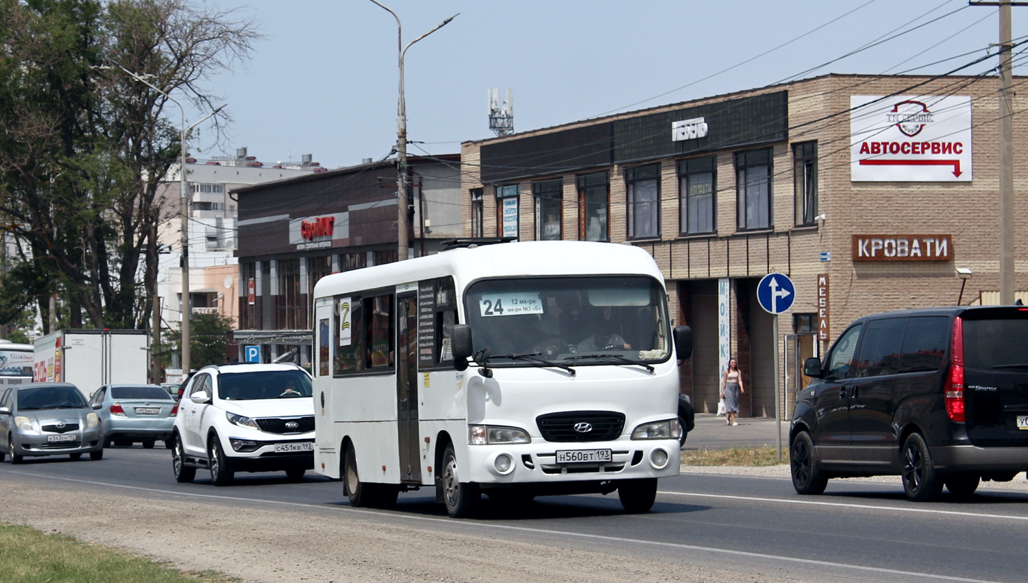 Краснодарский край, Hyundai County LWB C09 (ТагАЗ) № Н 560 ВТ 193