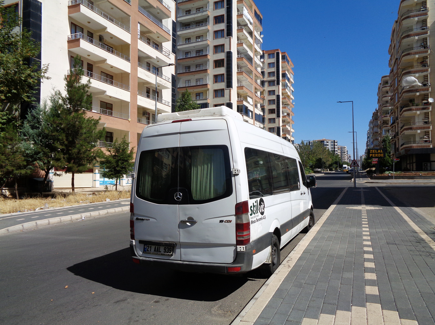 Турция, Mercedes-Benz Sprinter W906 315CDI № 21 AAL 939