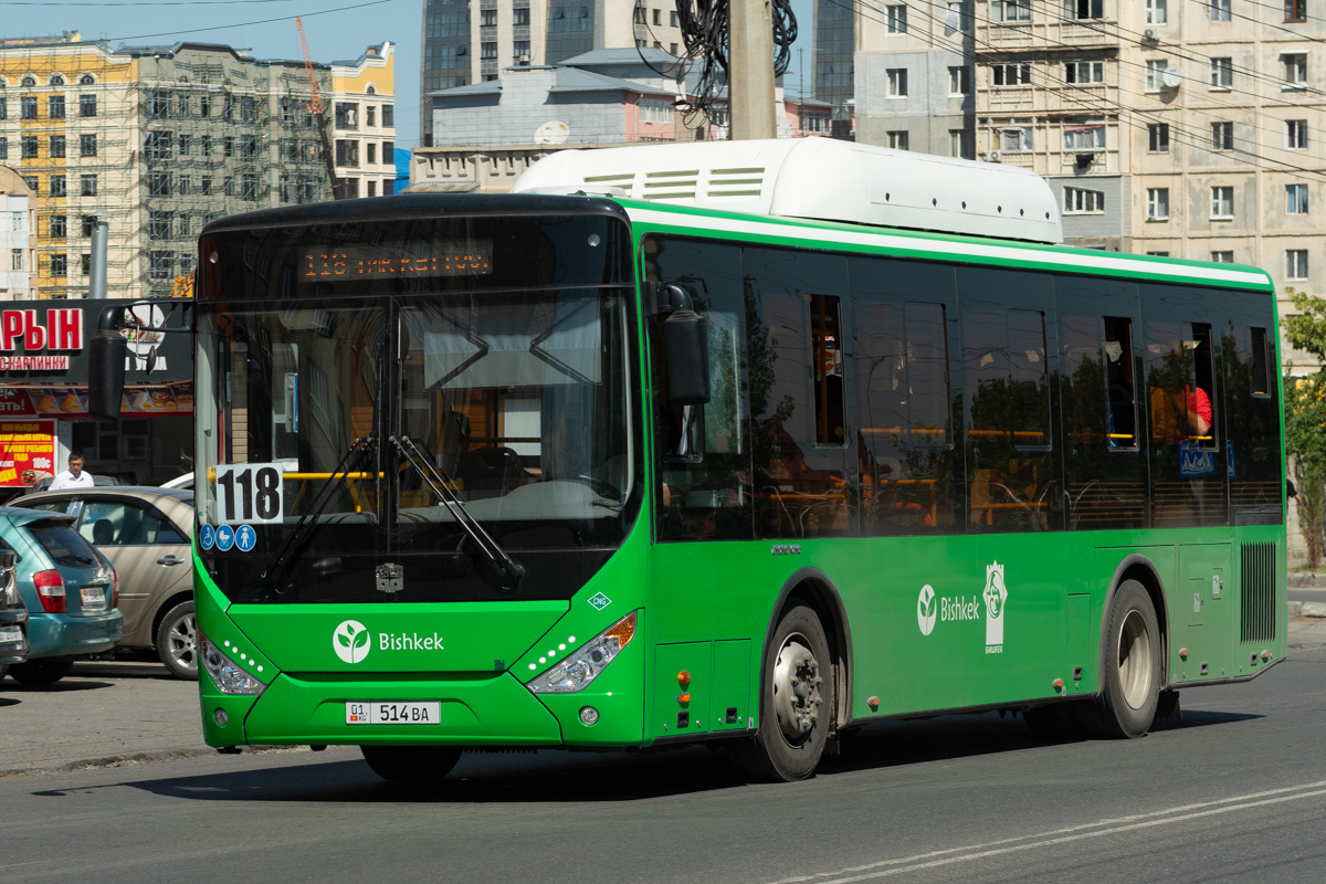 Кыргызстан, Zhong Tong LCK6105HGC Fashion № 01 514 BA