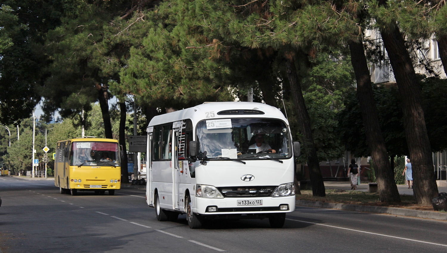 Краснодарский край, Hyundai County Kuzbass № Н 133 КО 123