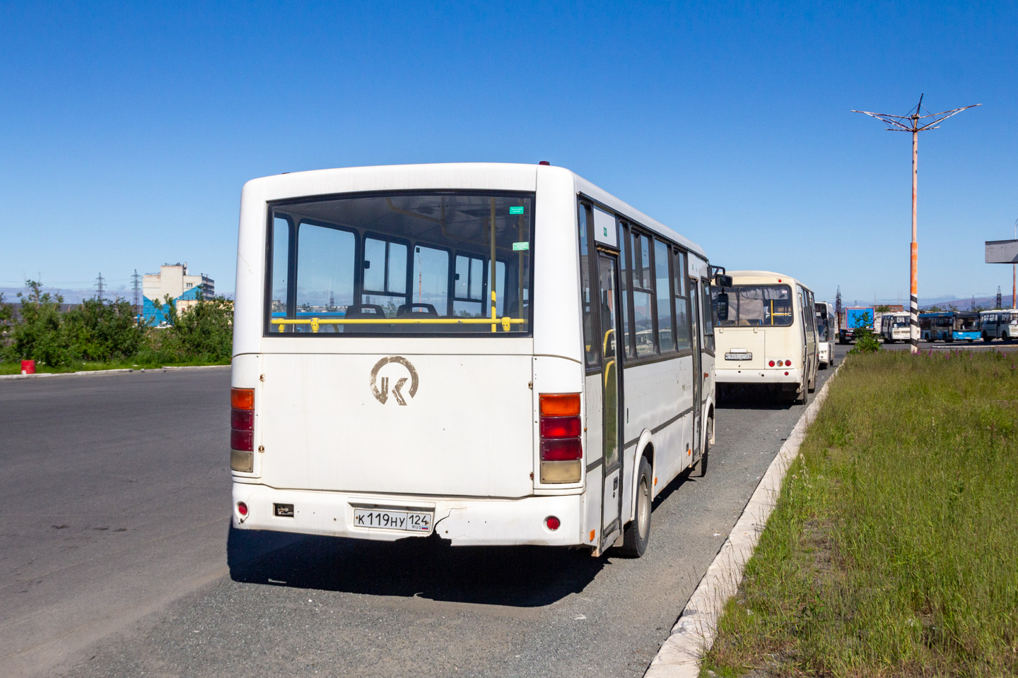 Krasnojarsko kraštas, PAZ-320412-05 Nr. К 119 НУ 124