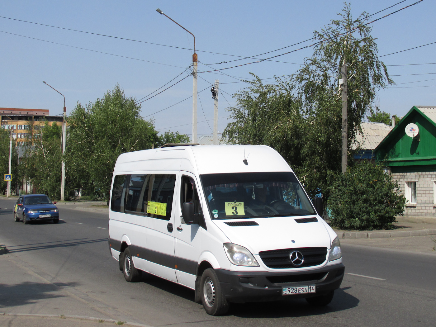 Павлодарская область, Mercedes-Benz Sprinter W906 № 928 ESA 14