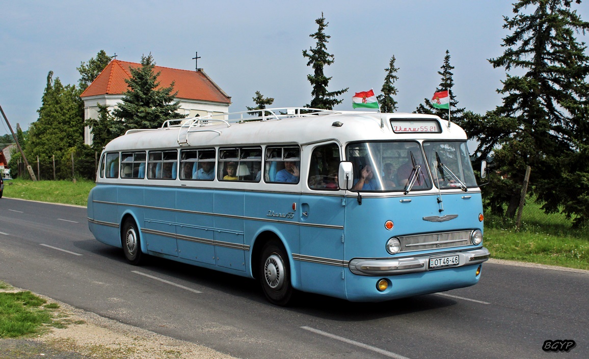 Венгрия, Ikarus  55.21 № OT 46-46; Венгрия — III. Nemzetközi Ikarus Találkozó, Tapolca (2022)