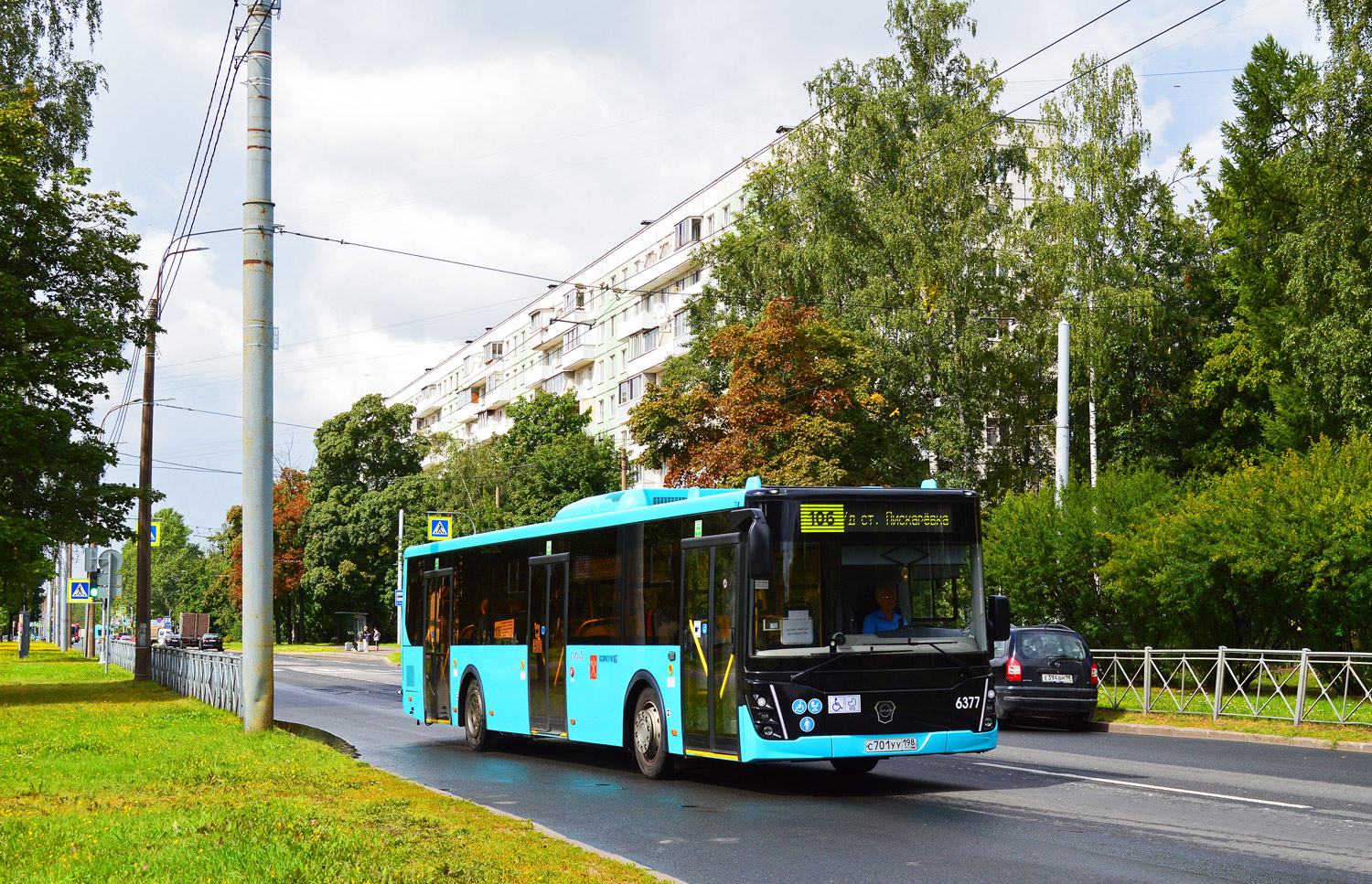 Санкт-Петербург, ЛиАЗ-5292.65 № 6377