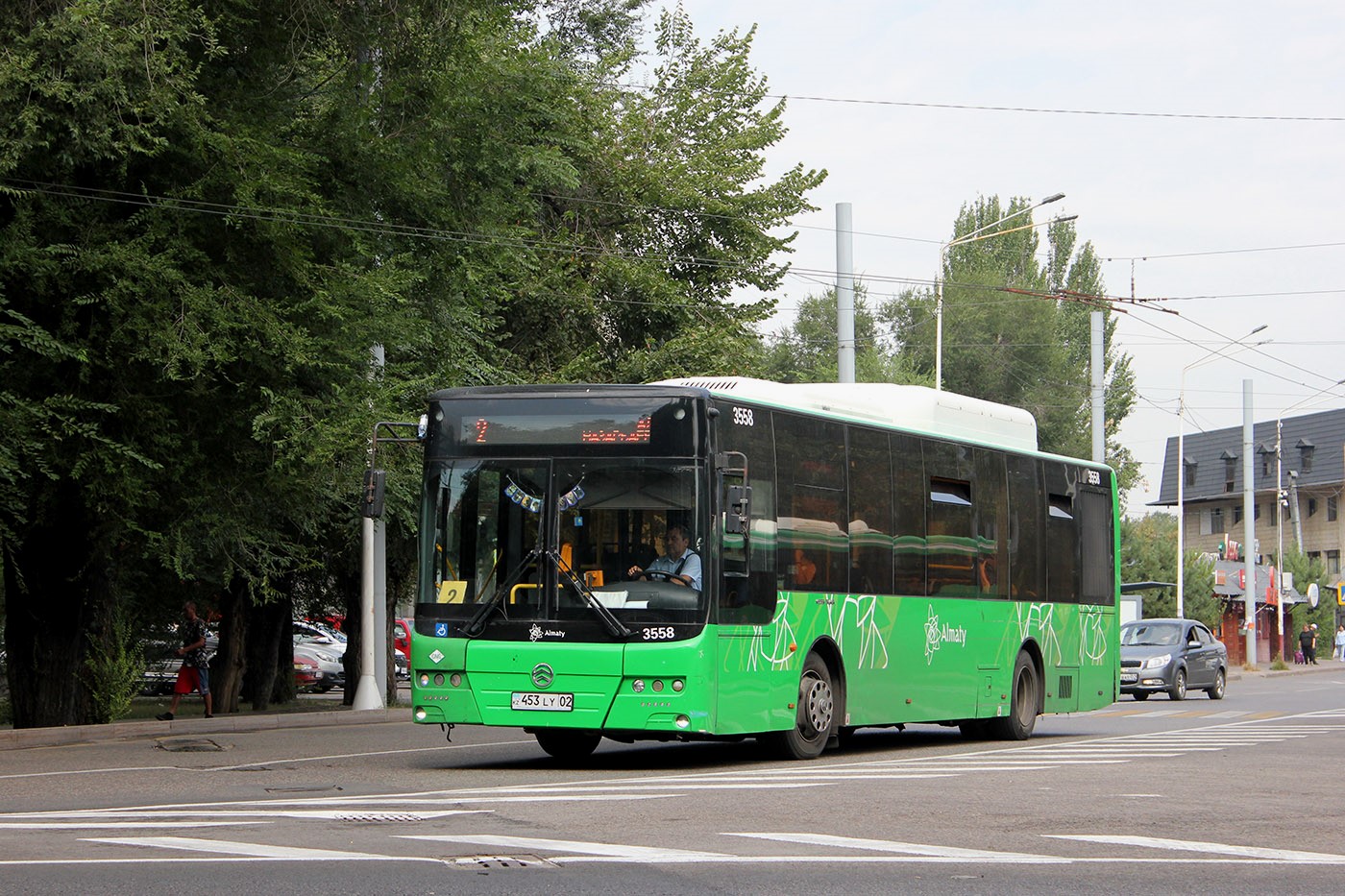 Алматы, Golden Dragon XML6125CN (Hyundai Trans Auto) № 3558