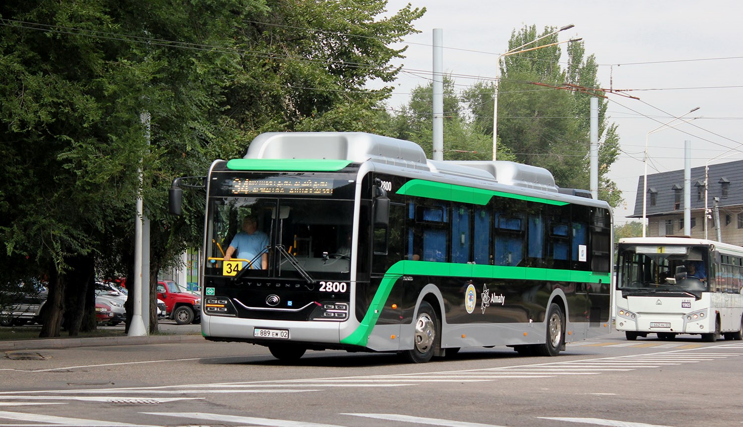 Алматы, Yutong ZK6126HG (QazTehna) № 2800