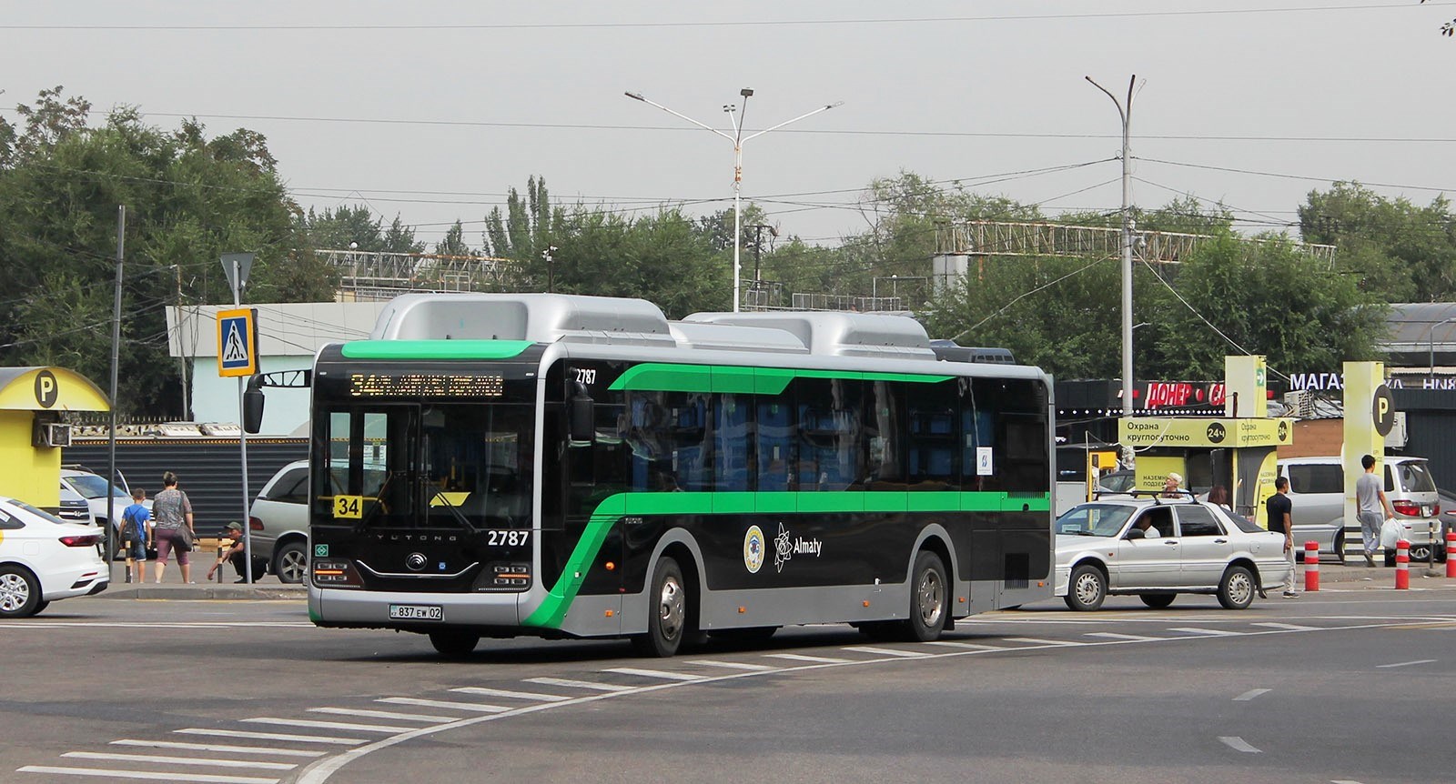 Алматы, Yutong ZK6126HG (QazTehna) № 2787