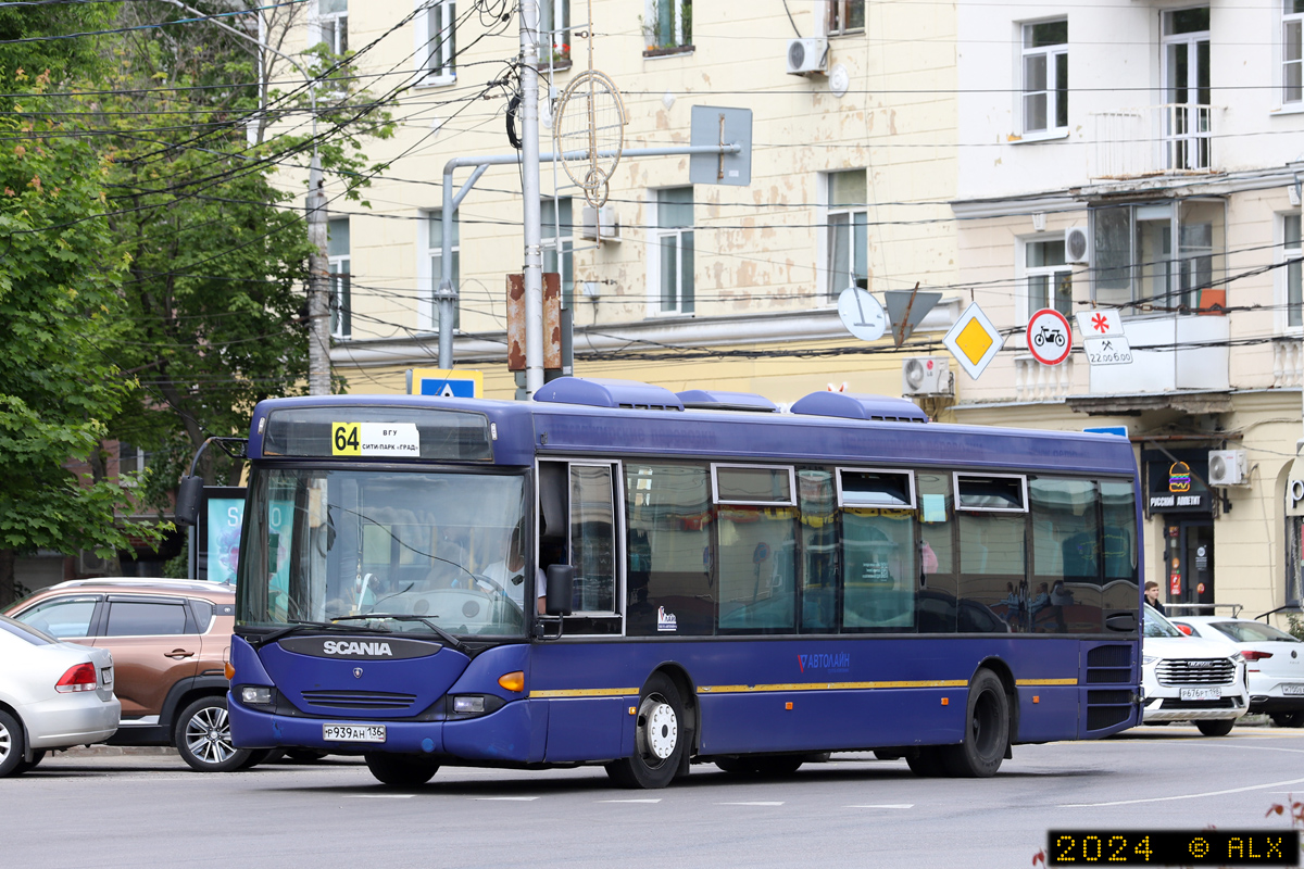 Воронежская область, Scania OmniLink I (Скания-Питер) № Р 939 АН 136