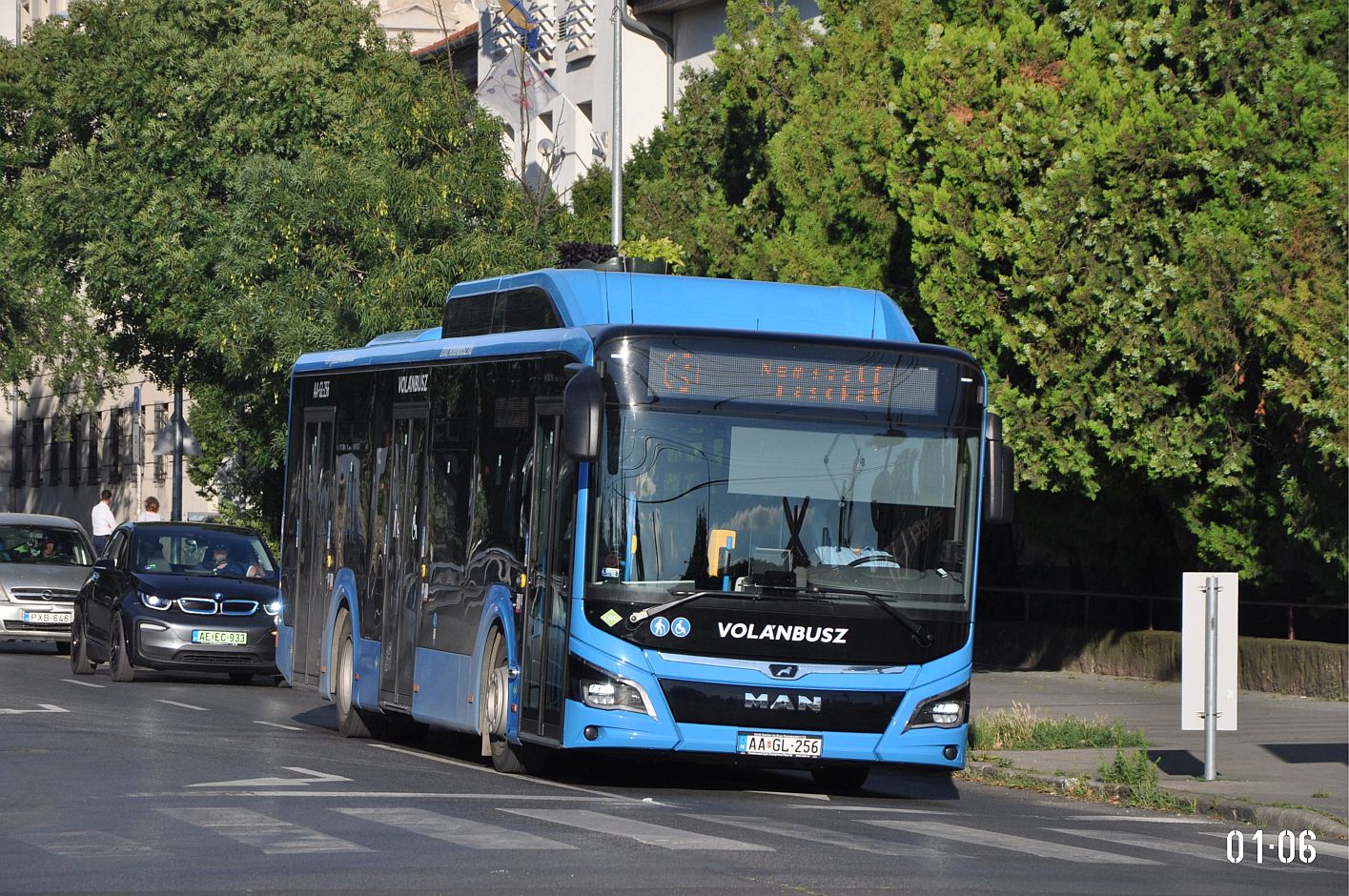 Венгрия, MAN 12C Lion's City 12 G NL320 № AA GL-256