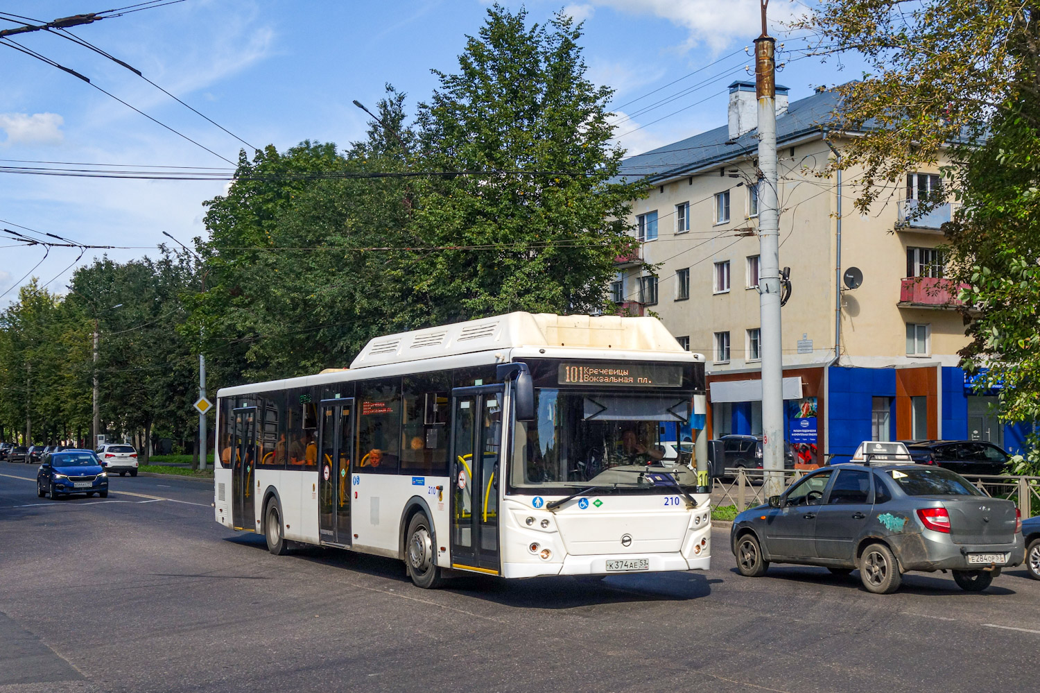 Новгородская область, ЛиАЗ-5292.67 (CNG) № 210