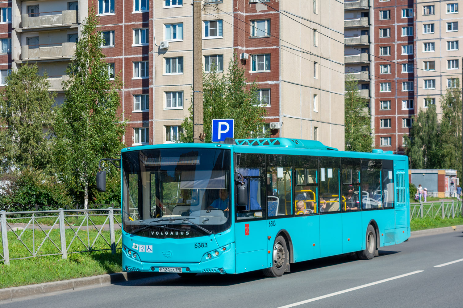 Санкт-Петербург, Volgabus-5270.G2 (LNG) № 6383