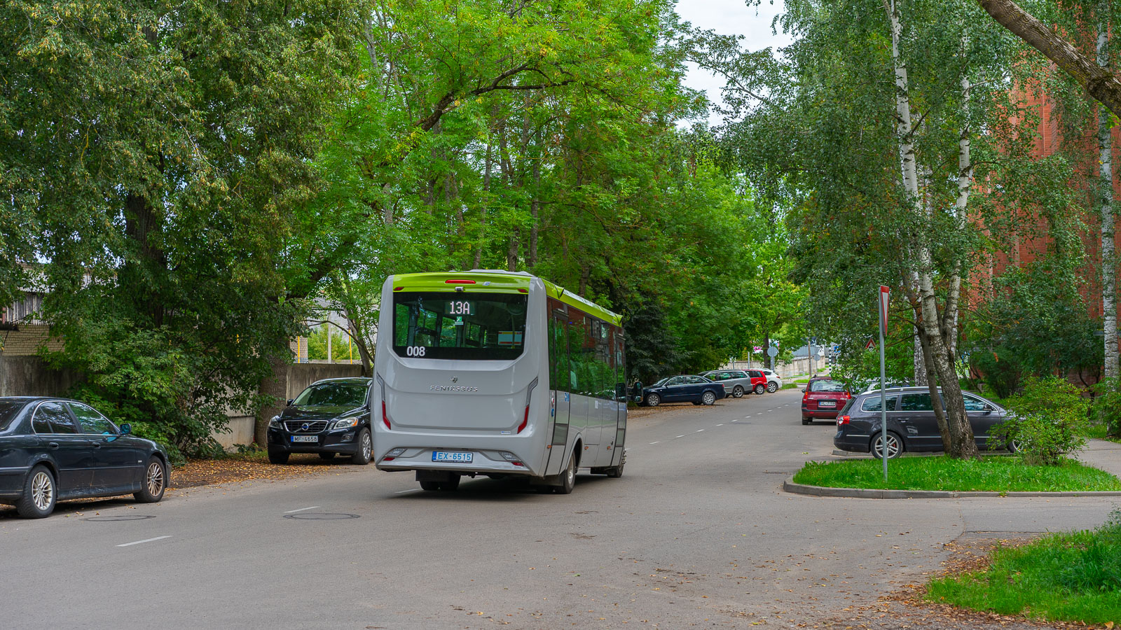 Латвия, Feniksbus FBI II 83M-E № 008