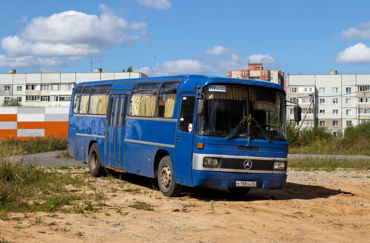 Вологодская область, Mercedes-Benz O303-11ÜHE № Е 158 ОН 35