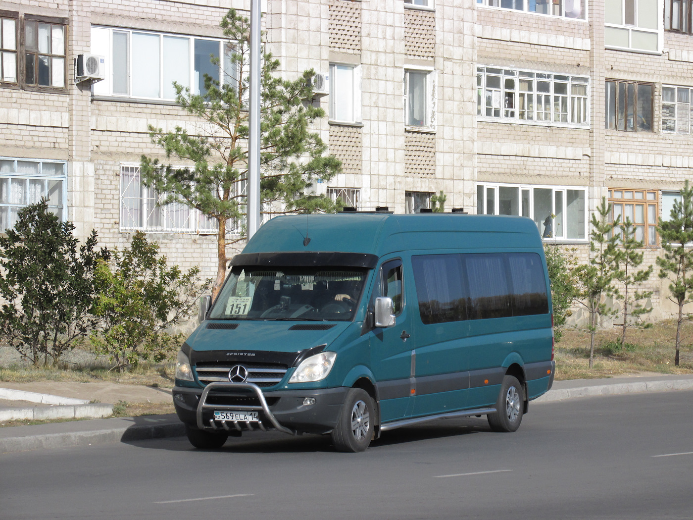 Павлодарская область, Mercedes-Benz Sprinter W906 315CDI № 569 ELA 14