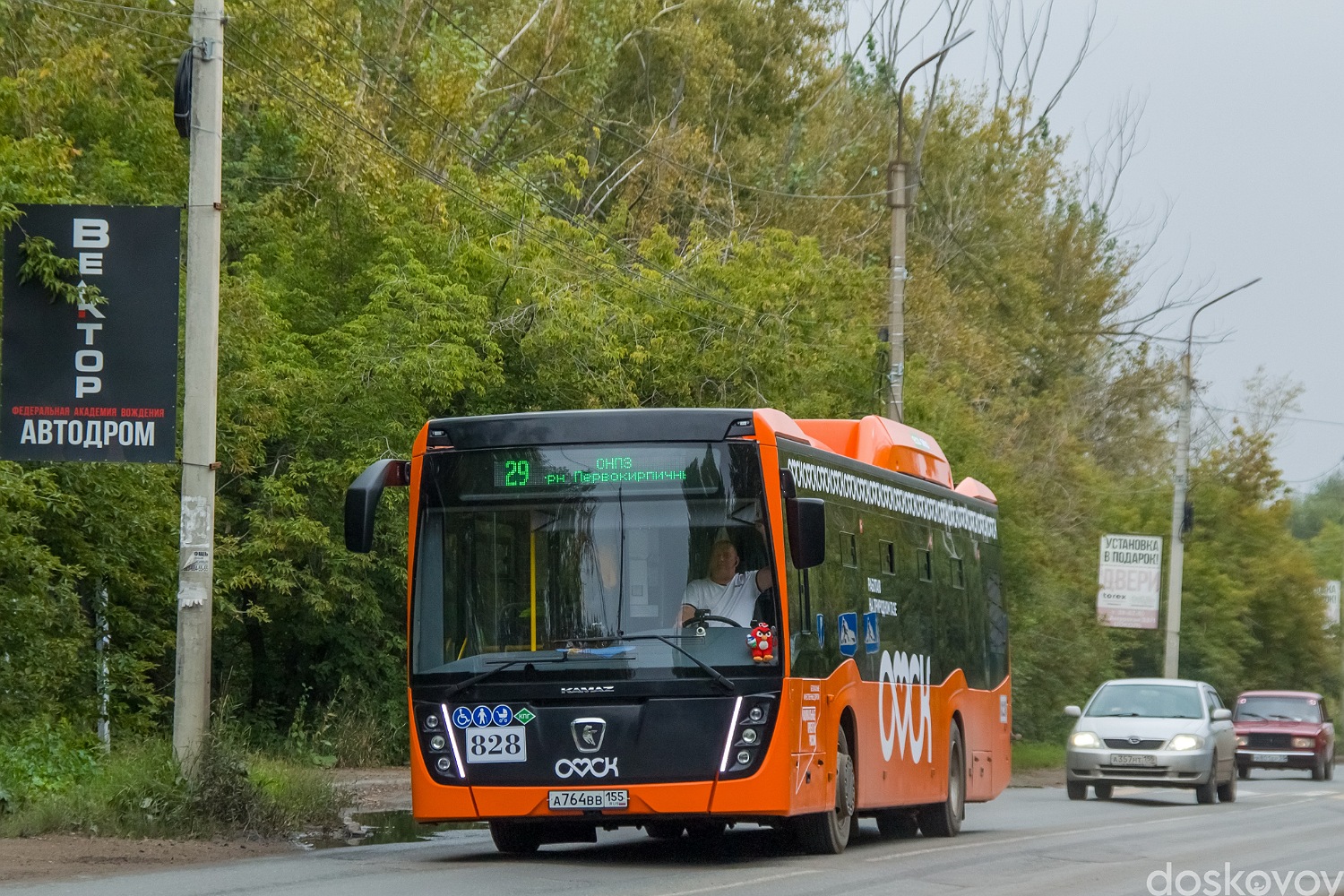 Омская область, НефАЗ-5299-40-57 (CNG) № 828
