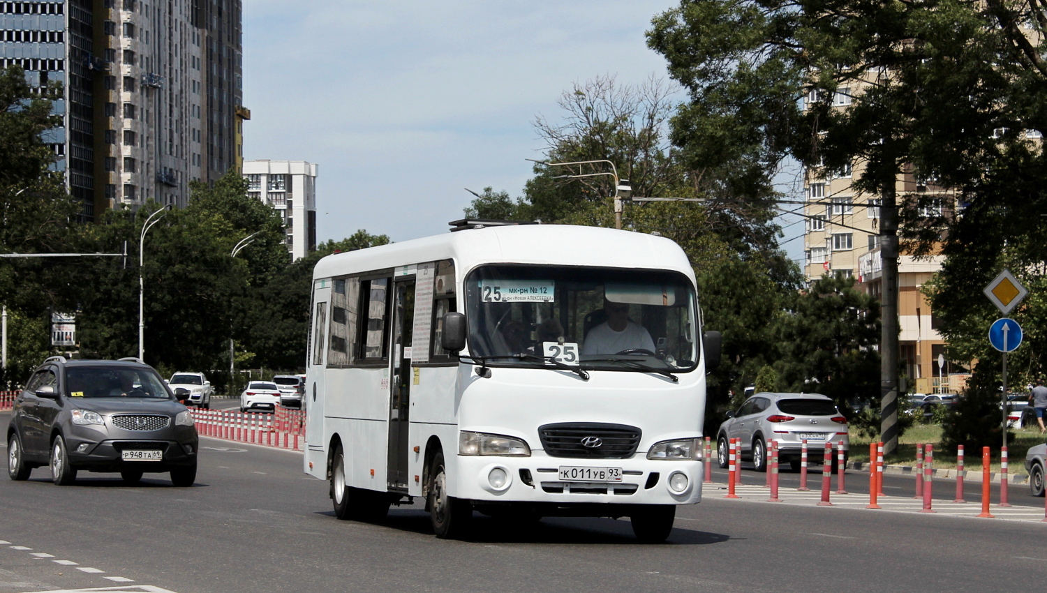 Краснодарский край, Hyundai County LWB C09 (ТагАЗ) № К 011 УВ 93