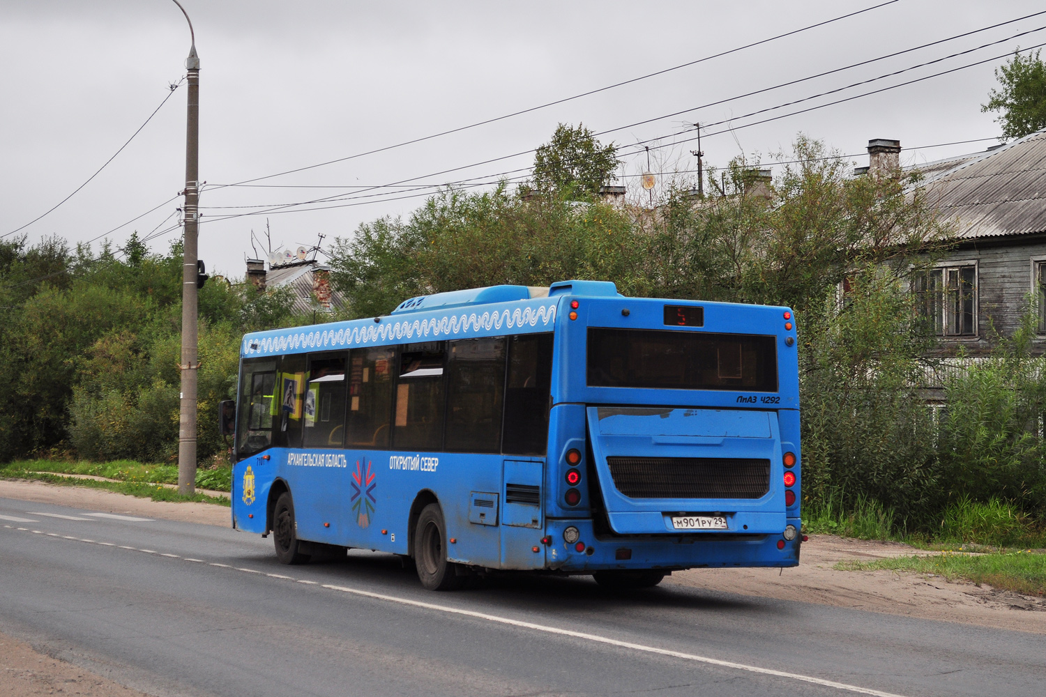 Архангельская область, ЛиАЗ-4292.60 (1-2-1) № 7101