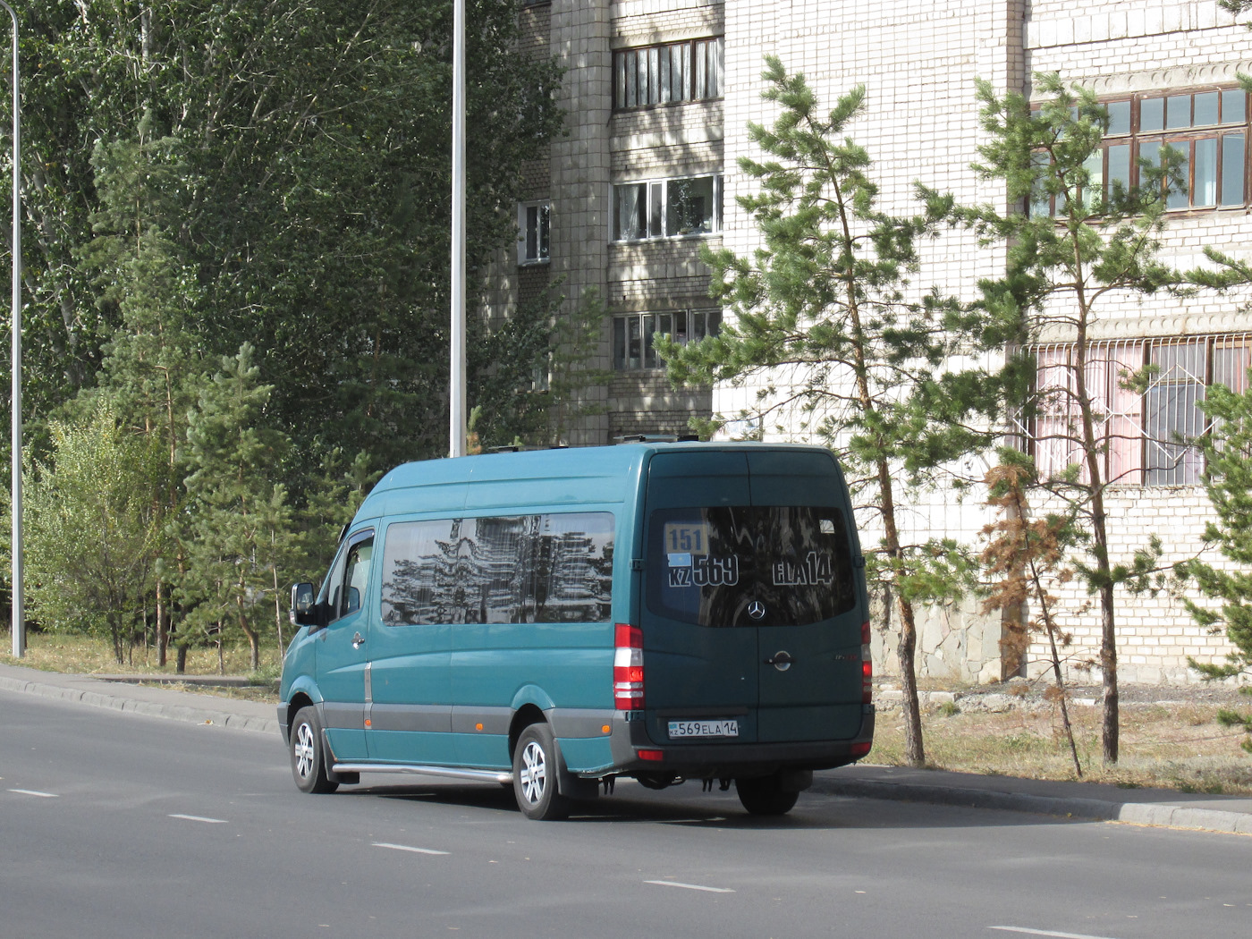 Павлодарская область, Mercedes-Benz Sprinter W906 315CDI № 569 ELA 14