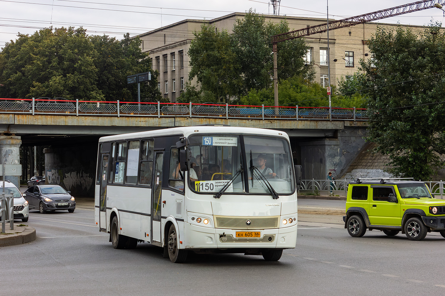 Свердловская область, ПАЗ-320412-05 "Вектор" № КН 605 66