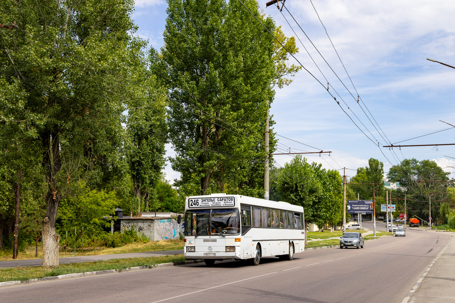 Саратовская область, Mercedes-Benz O405 № Н 863 ТУ 48