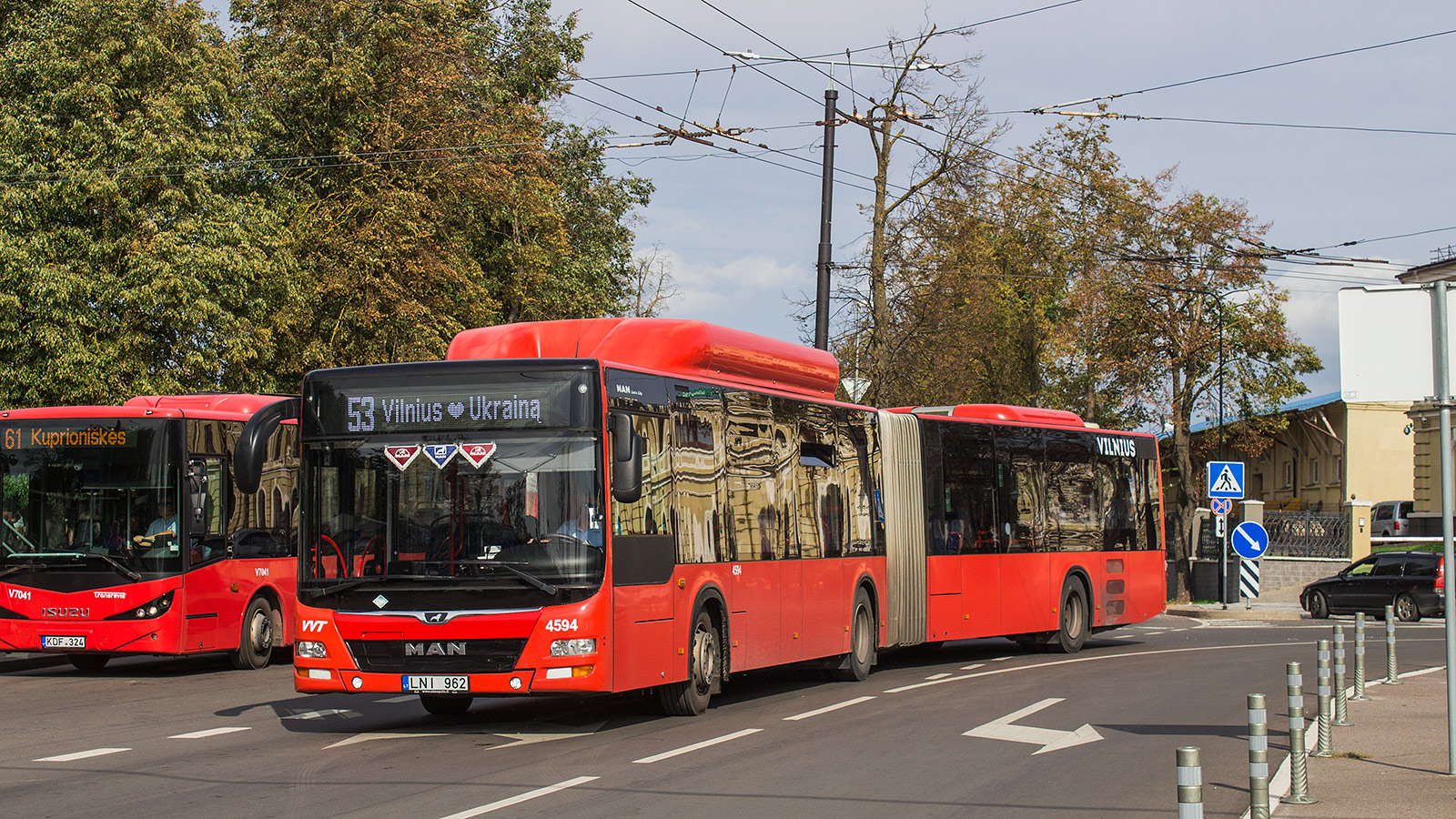 Литва, MAN A23 Lion's City G NG313 CNG № 4594