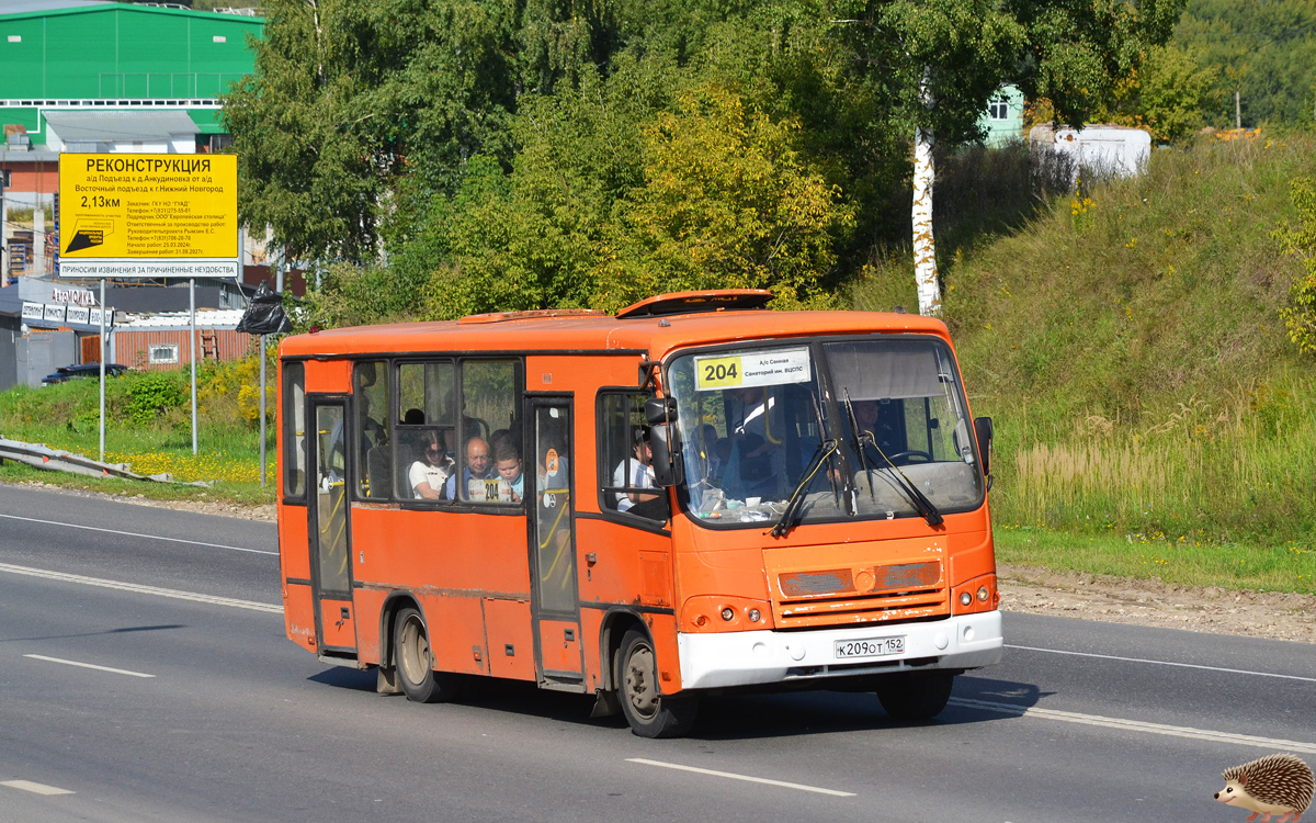 Нижегородская область, ПАЗ-320402-05 № К 209 ОТ 152