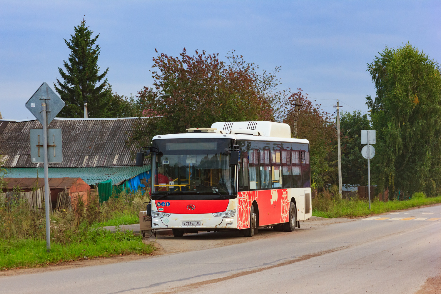 Пермский край, King Long XMQ6106G № У 759 ХТ 18