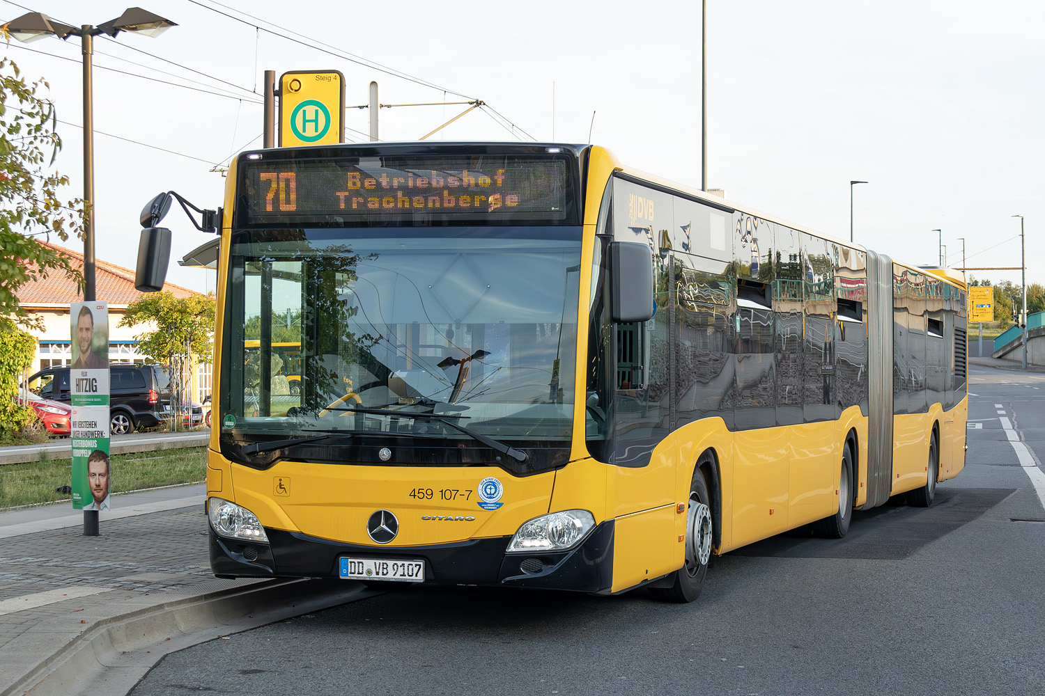 Саксония, Mercedes-Benz Citaro C2 G № 459 107-7