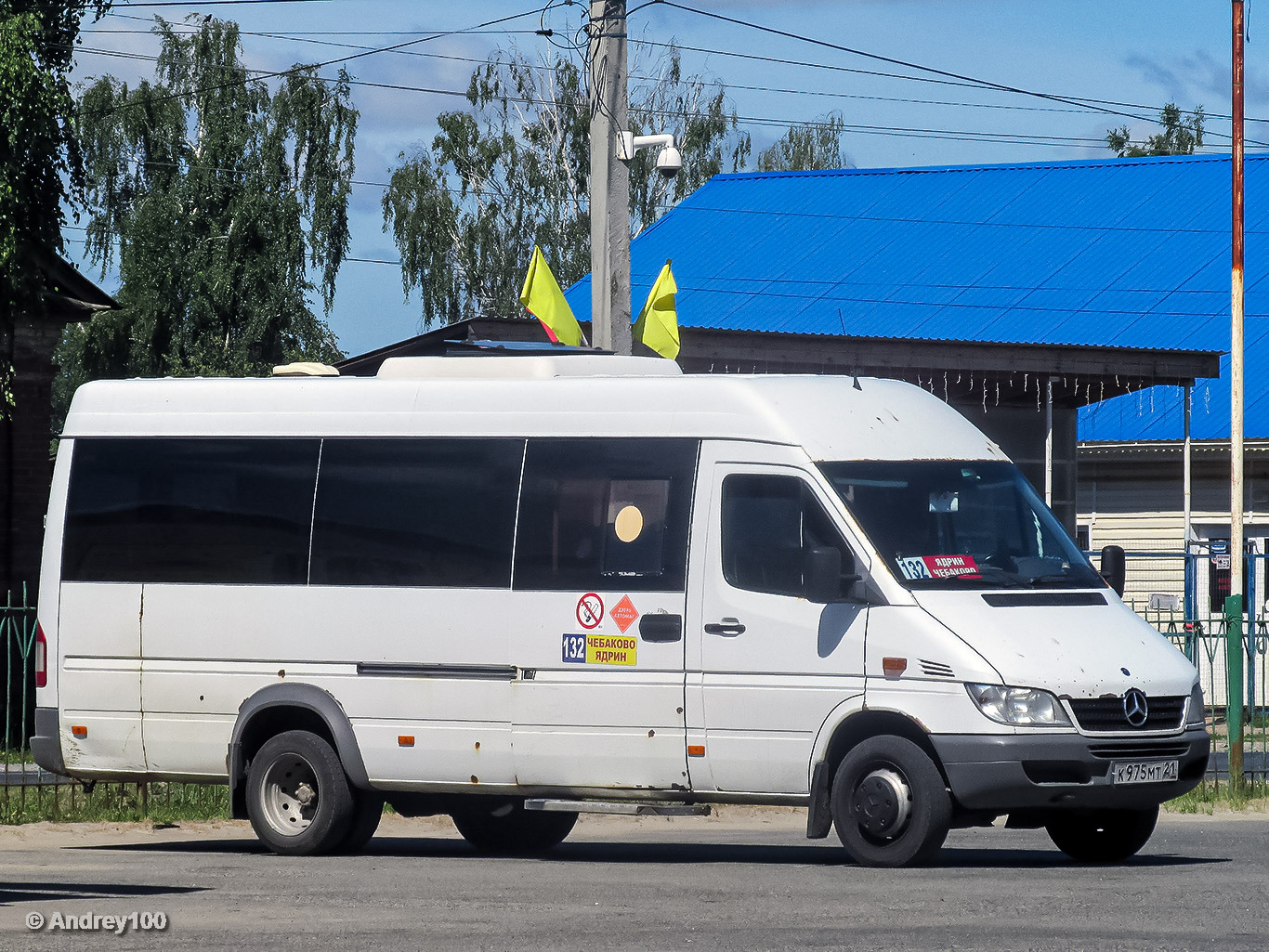 Чувашия, Луидор-223237 (MB Sprinter Classic) № К 975 МТ 21