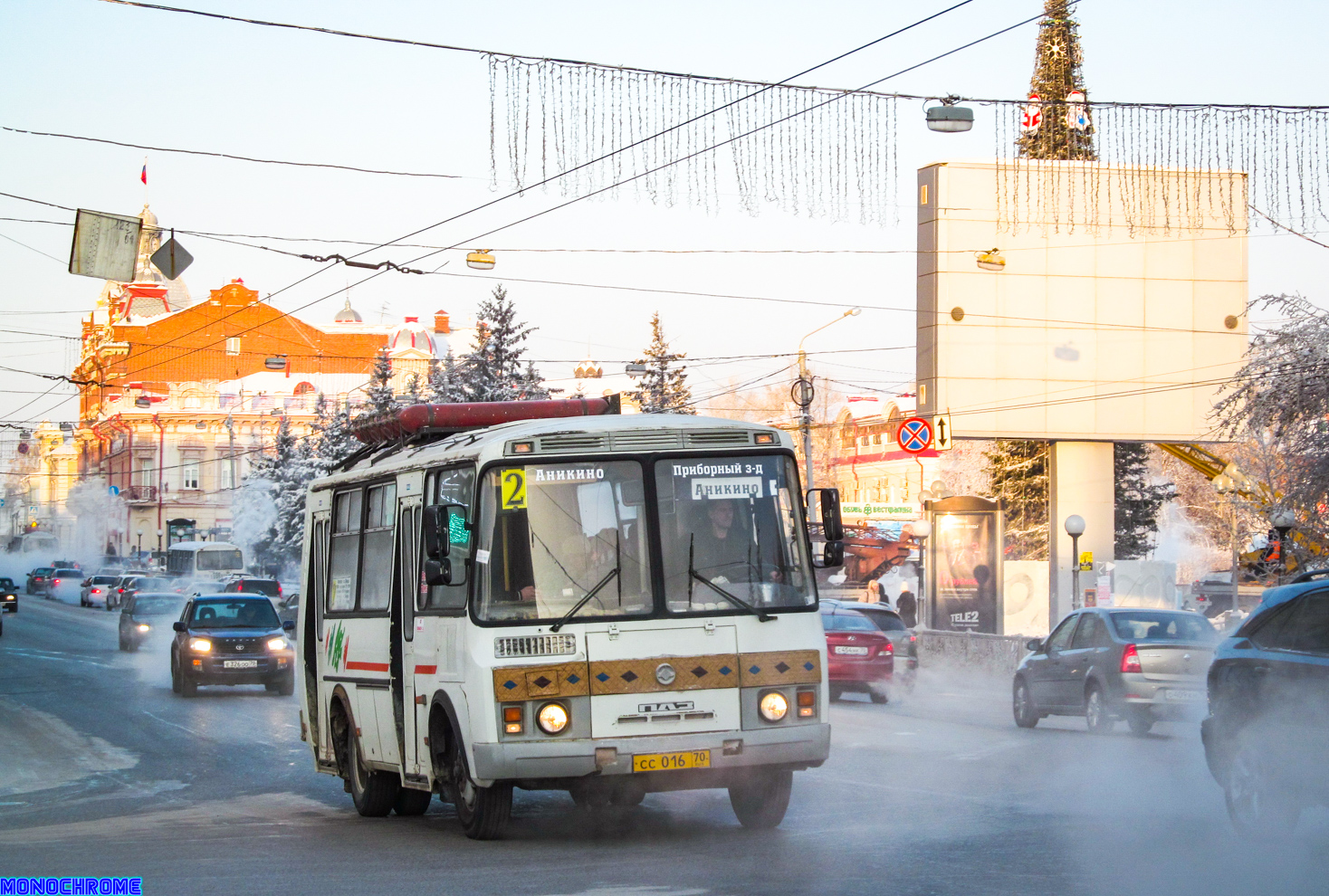 Томская область, ПАЗ-32054 № СС 016 70