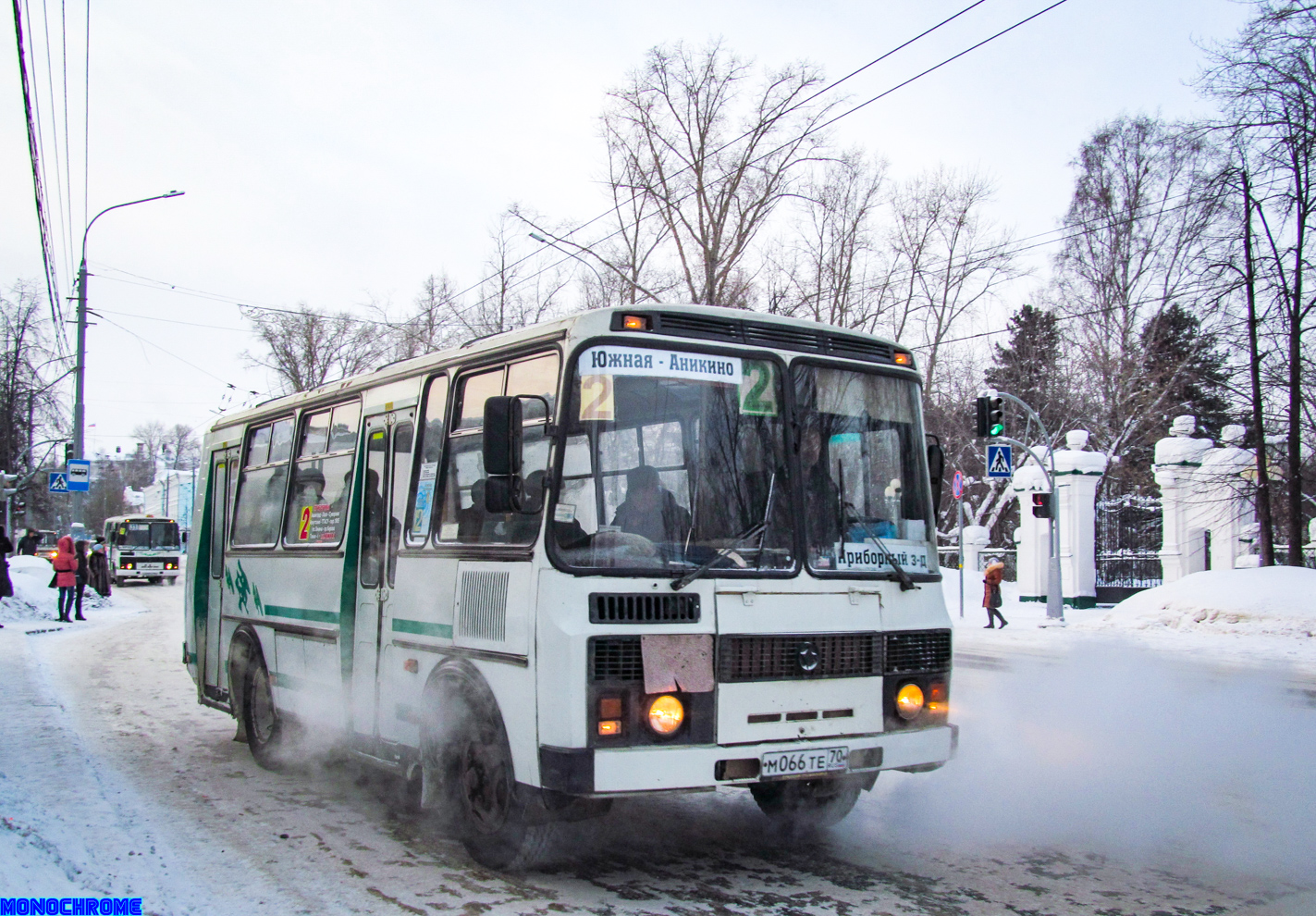 Томская область, ПАЗ-320517 № М 066 ТЕ 70