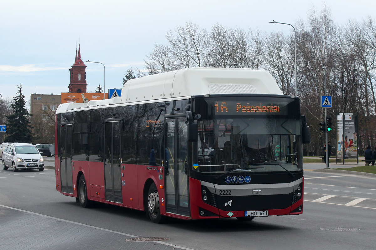 Литва, BMC Procity II 12LF CNG № 2222